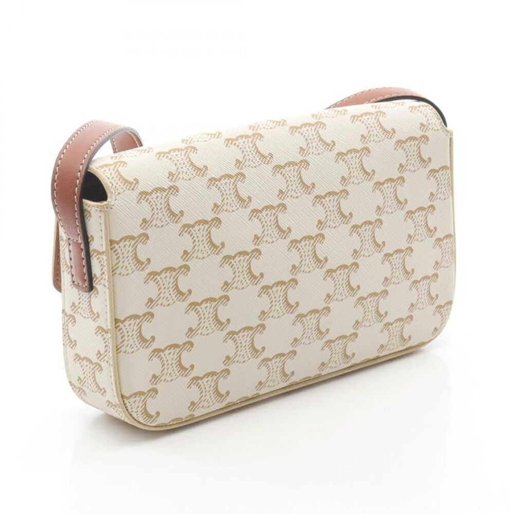 Celine Pvc Brown Shoulder Bags - Picture 2 of 9